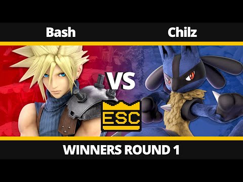 ESC 30 - Winners Round 1 - Bash (Cloud) Vs. Chilz (Lucario) - SSBU Local Tournament