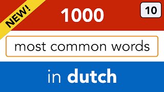 NT2 - Dutch lesson 10 - learn the weekdays and months in Dutch!