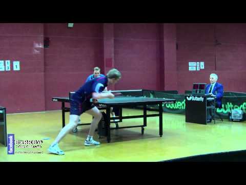 Gavin Evans vs. Peter Musko (British League Table Tennis 2012)