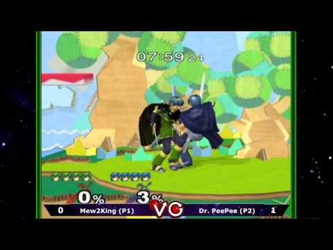 S@X Monthly - CT Mew2King (Green Marth) Vs. Dr. PeePee (Marth) Melee Singles WF - 2.23.013 - SSBM