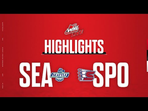 Seattle Thunderbirds at Spokane Chiefs 3/9 | WHL Highlights 2023-24