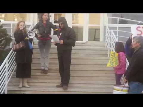 Protestul anti-fracturare hidraulică, duminică, 17 noiembrie 2013 fotografi