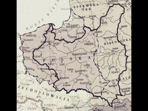 Jak zmieniały się granice Polski 1918 - 1945