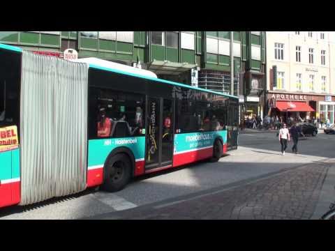 Hochbahn Busse am Gänsemarkt, Hamburg