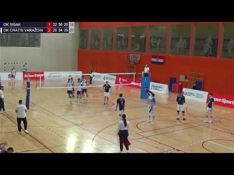 OK CRATIS Varaždin - OK Sisak, SUPERLIGA 24/25, 18. kolo
