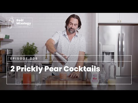 Reál Mixology: 2 Prickly Pear flavored Cocktail Recipes!