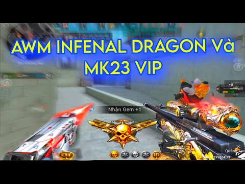 CF Legends: AWM VIP + MK23 VIP | Guide on how to play sniper correctly 😋