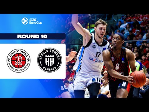 Hapoel Midtown Jerusalem - Veolia Towers Hamburg | Round 10 | EuroCup Basketball 2025-26