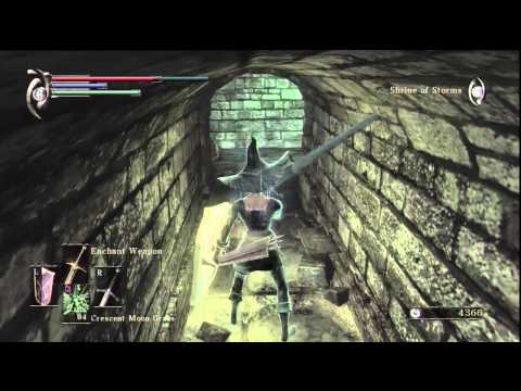 Demon's Souls Walkthrough World 4-1 [1/2] Shrine of Storms