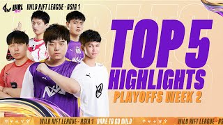 TOP 5 | Wild Rift League-Asia | Week 2 of the Playoffs