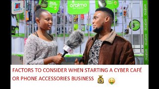 HOW TO MAKE MONEY FROM CYBER CAFE AND PHONE ACCESSORIES. NEW BUSINESS IDEAS. #kenya #businessideas