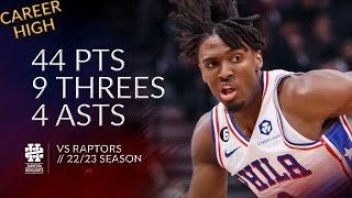 [高光] Tyrese Maxey  44 Pts VS Raptors