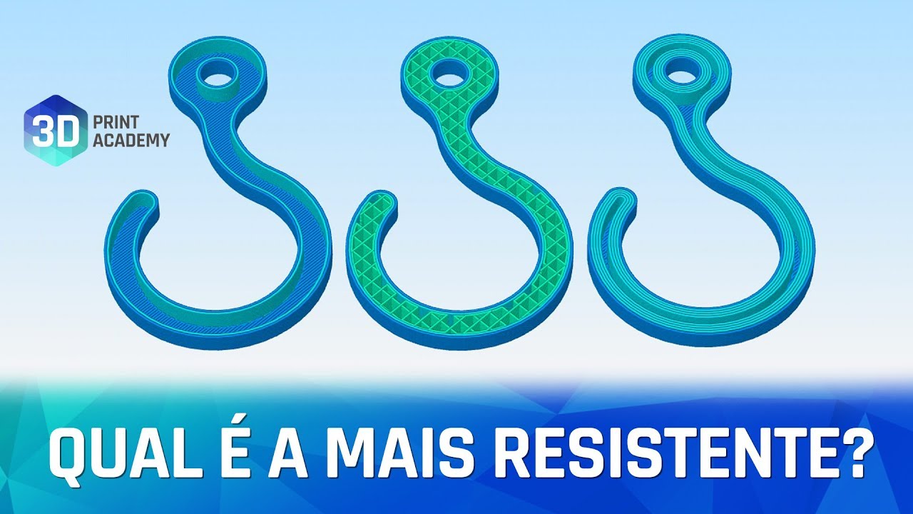 Uma TÉCNICA que EU USO para impressões 3D MAIS RESISTENTES usando Infill