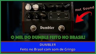 Dumbler, um pedal feito no Brasil, com um som delicioso, características de um Dumble