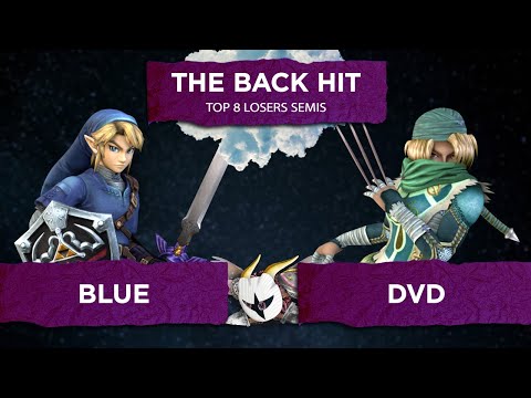 The Back Hit LS - Blue (Link) vs dvd (Sheik)