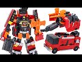Hello Carbot Samba Change Redweiler Appeared Transform Into A Fire Truck DuDuPopTOY