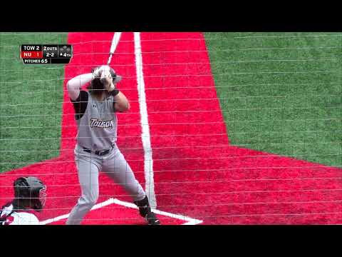 Highlights | Northeastern Baseball vs. Towson | April 29th, 2023