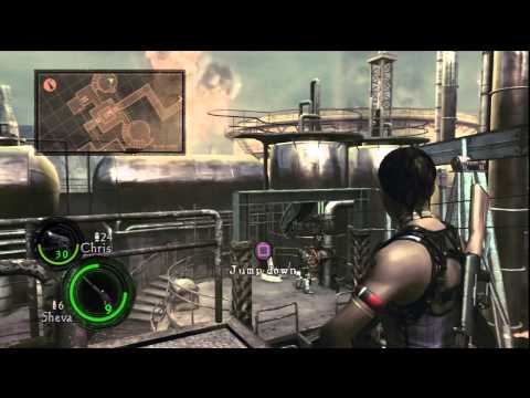 Let's Play Resident Evil 5 *Co-Op w/ Getsumara* #15: Albertain Chainsaw Massacre