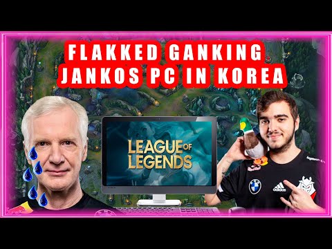 G2 Flakked Ganking G2 Jankos PC In Korea 🤣