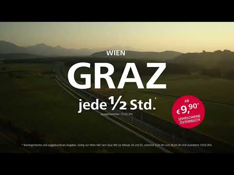 Auf die Strecke, fertig, los - von Wien nach Graz.