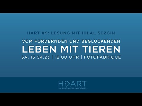 Lesung: "Vom fordernden und beglückenden Leben mit Tieren" mit Hilal Sezgin