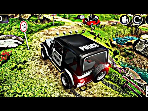 Offroad Police Jeep 4x4 Driving & Racing Simulator 2020 / Android Gameplay