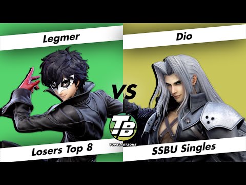 Top Blastzone 9 Losers Top 8 - Legmer (Joker) Vs. Dio (Sephiroth) - SSBU