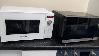 Bosch FFL023MW0B Freestanding Microwave Explanation