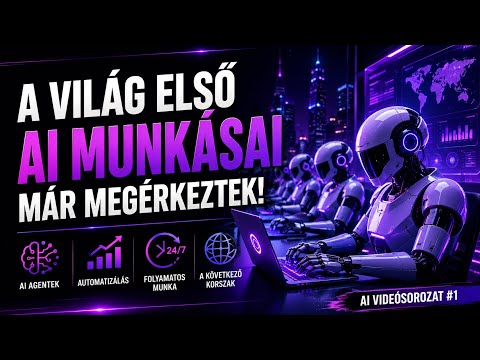 A világ első AI dolgozói már megérkeztek! 🤖 | Mi az AI Agent?