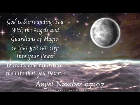 #ASMR Angel Double Number 07:07 What is the Meaning And Why Do I Keep Seeing this number?