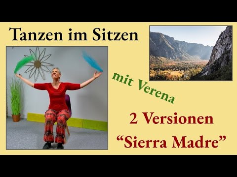 Seated dancing - seated dance with scarves - "Sierra Madre"