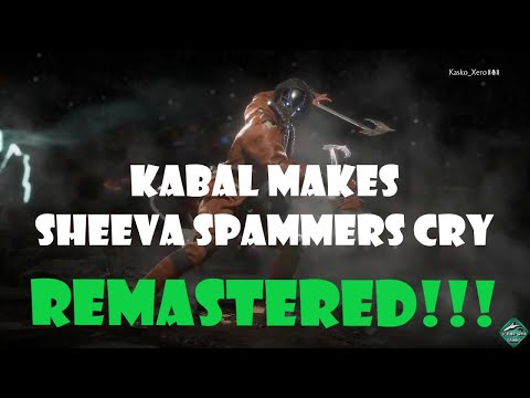 MK11 Remastered: SHEEVA SPAMMER CRIES AND RAGE QUITS!!! (First encounter with Kasko)