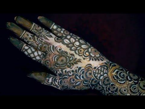 Khafif mehndi Design || Stylish Khafif Mehndi || Henna Design || Henna || Mehndi Design