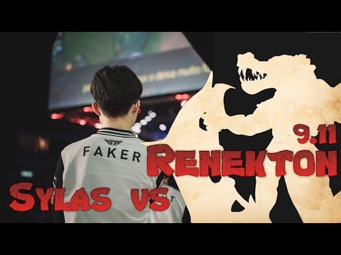 Faker - Sylas vs Renekton Mid - LoL Season 9 KR Ranked | League Of Legends