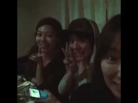 [140210] Taeyeon_ss: Ok bye............♡ #210 | Sooyoung BD / TaeNy Scene !