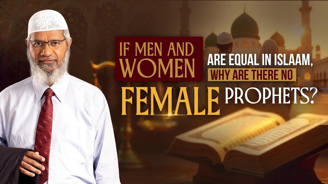 If Men and Women are Equal in Islam, why are there no Female Prophets? - Dr Zakir Naik