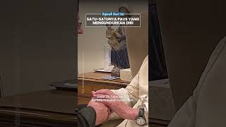 Pelantikan Paus Benediktus XVI pada 2005, Satu-satunya Pemimpin Umat Katolik yang Mengundurkan Diri