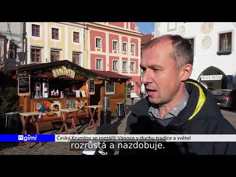 Andělé se stali motivem letošní vánoční výzdoby, náhled videosekvence