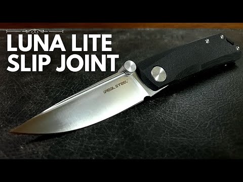 Sleek Urban EDC Real Steel Luna Lite Slip Joint