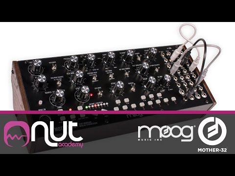 Moog Mother-32 Tabletop / Eurorack Semi-Modular Synthesizer 2015 - Present - Black image 4
