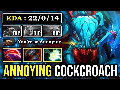 WORLD MOST ANNOYING COCKCROACH EVER 100% Zero Escape Pro Weaver Ultra Speed IMBA Run Down ALL DotA 2