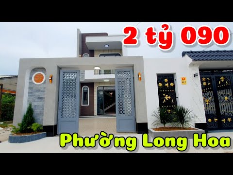 Nhà rất đẹp 1 trệt 1 lầu giá 2 tỷ 090 triệu ở gần Chợ Trường Lưu phường Long Hoa Tây Ninh
