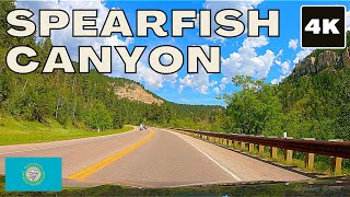 Spearfish Canyon 4K scenic drive | South Dakota
