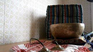 Singing Bowl and Tingshas