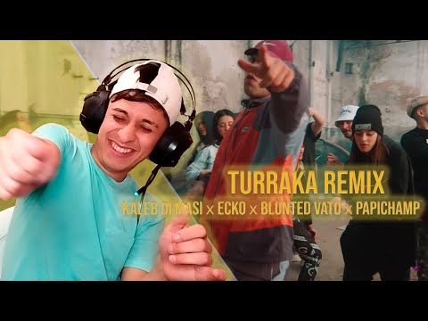 CHILENO REACCIONA A Kaleb Di Masi ❌ ECKO ❌ Blunted Vato ❌ Papichamp - TURRAKA REMIX (Video Oficial)