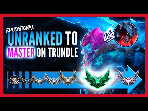 Educational Unranked to Masters with TRUNDLE TOP | vs Aatrox in Emerald | Full Game (Ep. 10)