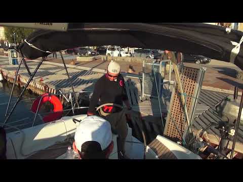 Med mooring dock Single Handed - Anchoring and Departing