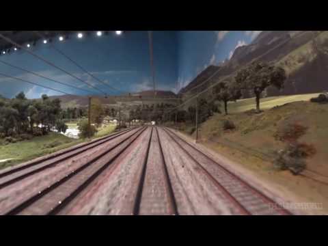 Toy Train Cab Ride and Electric Trains in Action at the Kaeserberg Railway and Railroad Museum