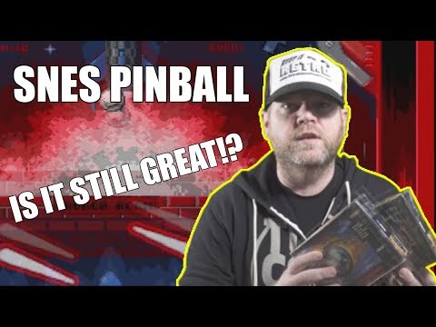 SNES Super Nintendo Pinball Games Pinball Dreams Fantasies and Super Pinball on Side Quest
