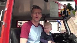 preview picture of video 'Wat Vond Gerrie Van Het Maas en Waal Arrangement, Onderdeel Dreumel (met echte brandweerwagen)'
